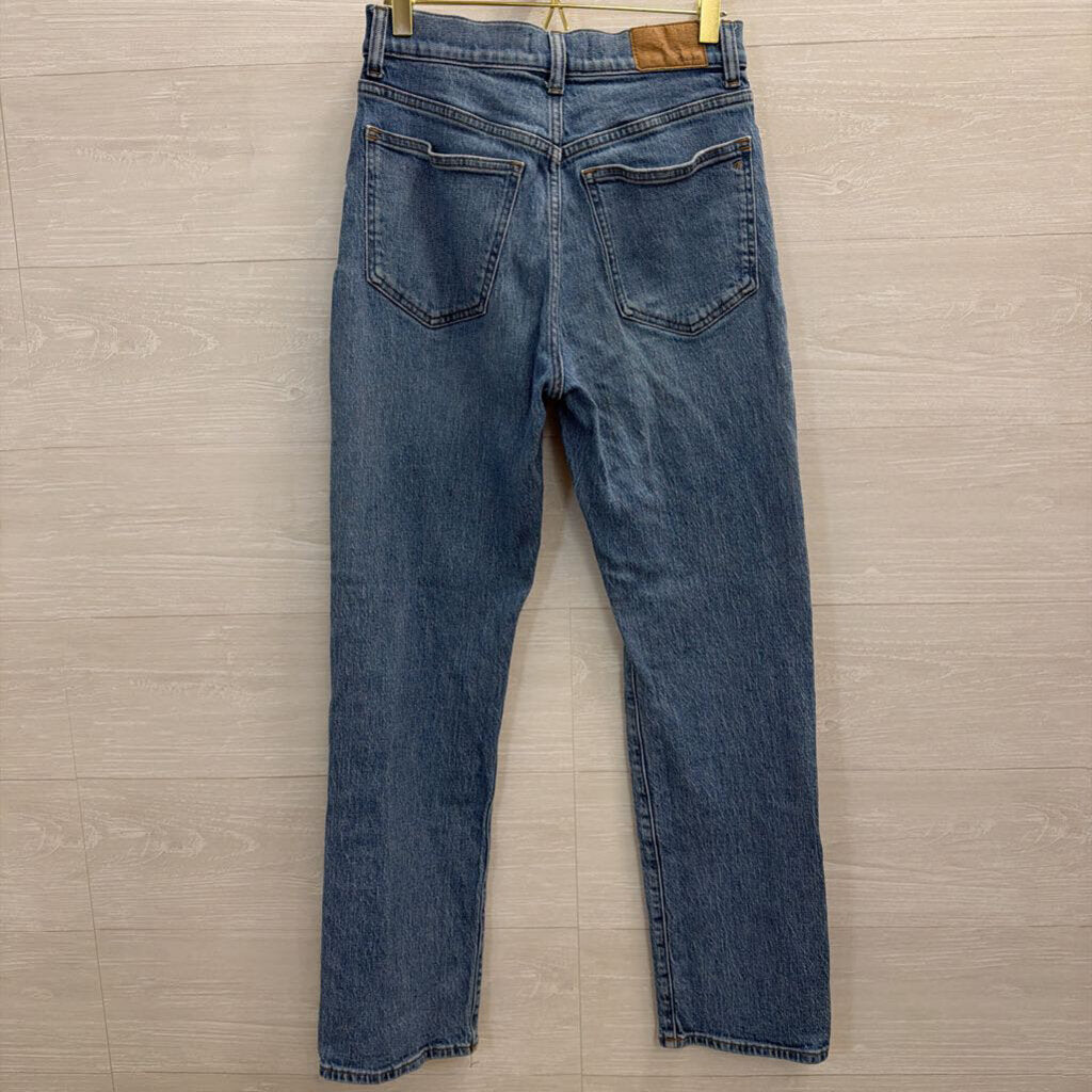 Madewell Light Wash 90s Straight Jeans 26