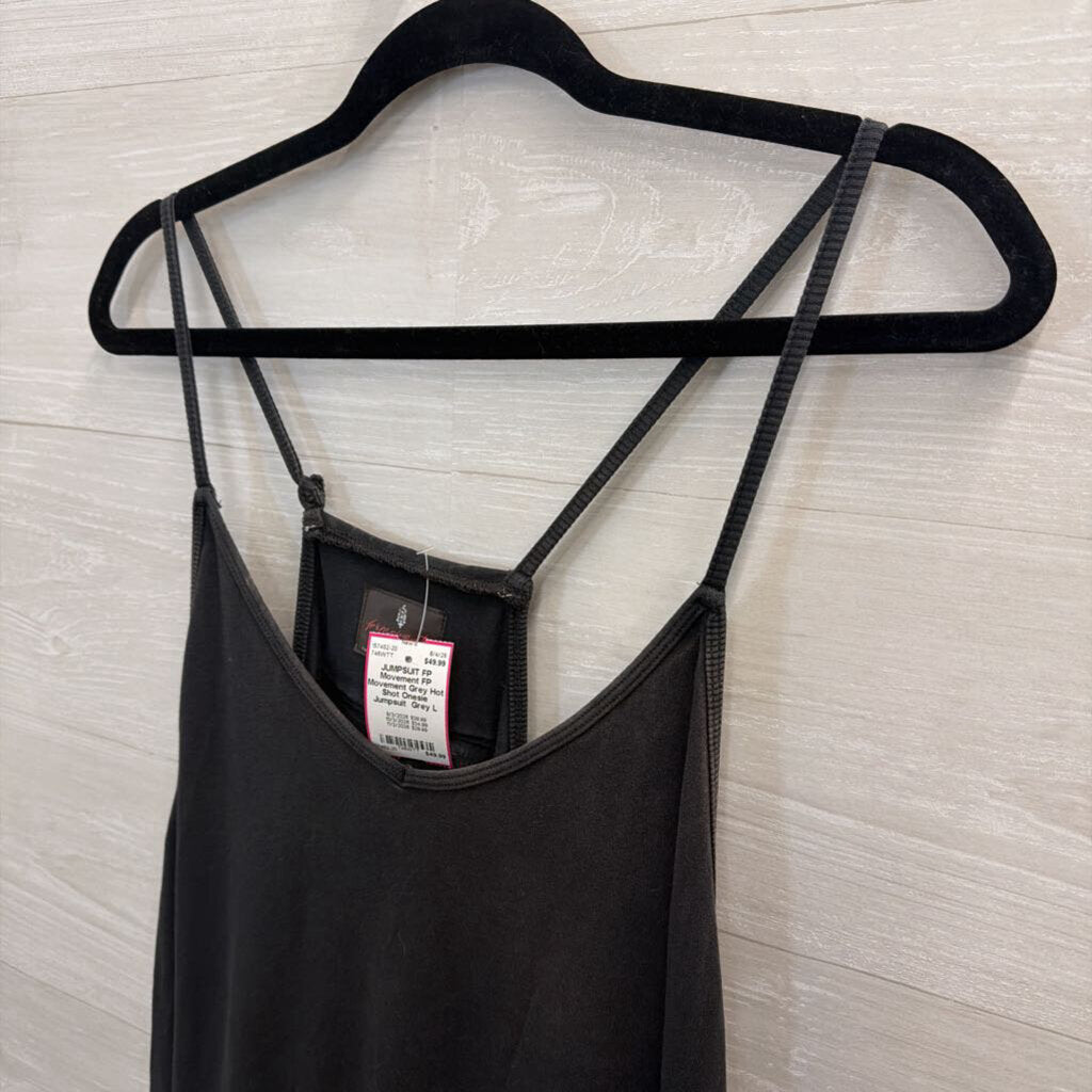 FP Movement Grey Hot Shot Onesie Jumpsuit