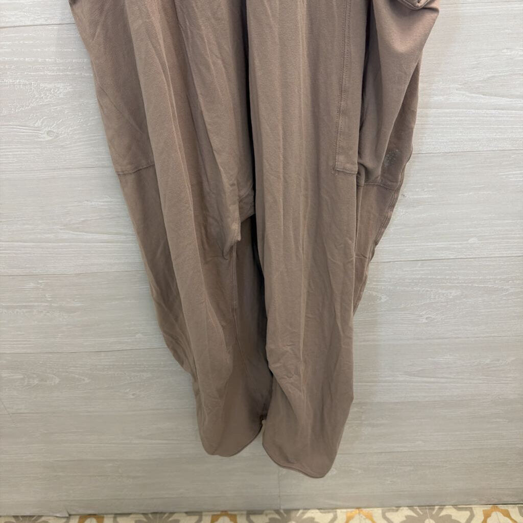 FP Movement Brown Hot Shot Onesie Jumpsuit Large