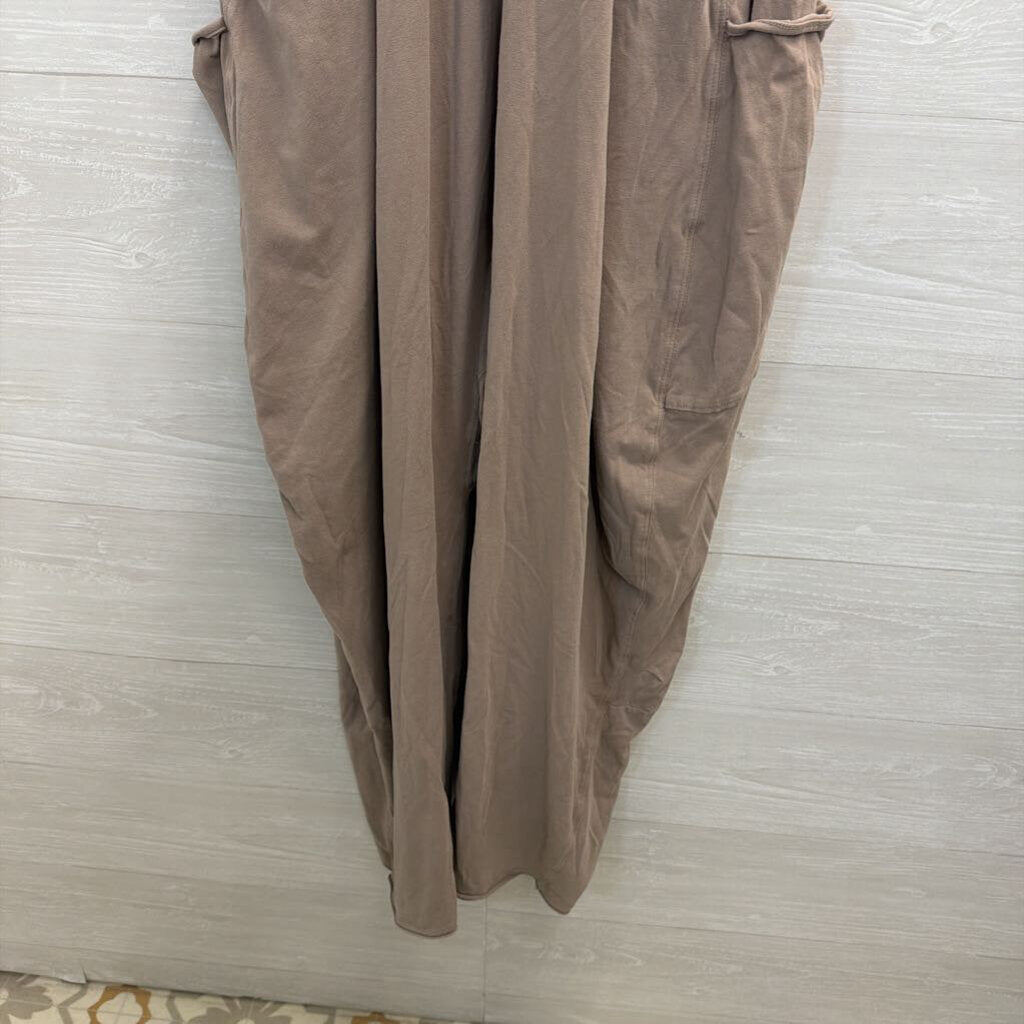 FP Movement Brown Hot Shot Onesie Jumpsuit Large