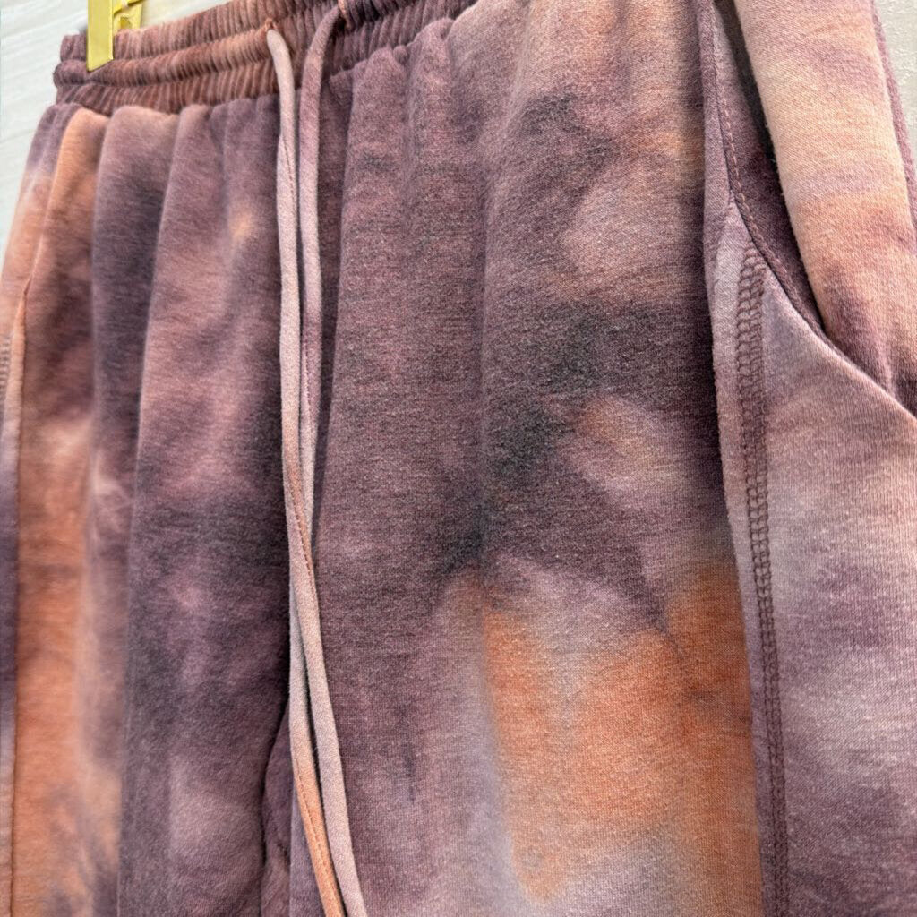 Altar'd State Purple Tie Dye Jogger Lounge Pants Small