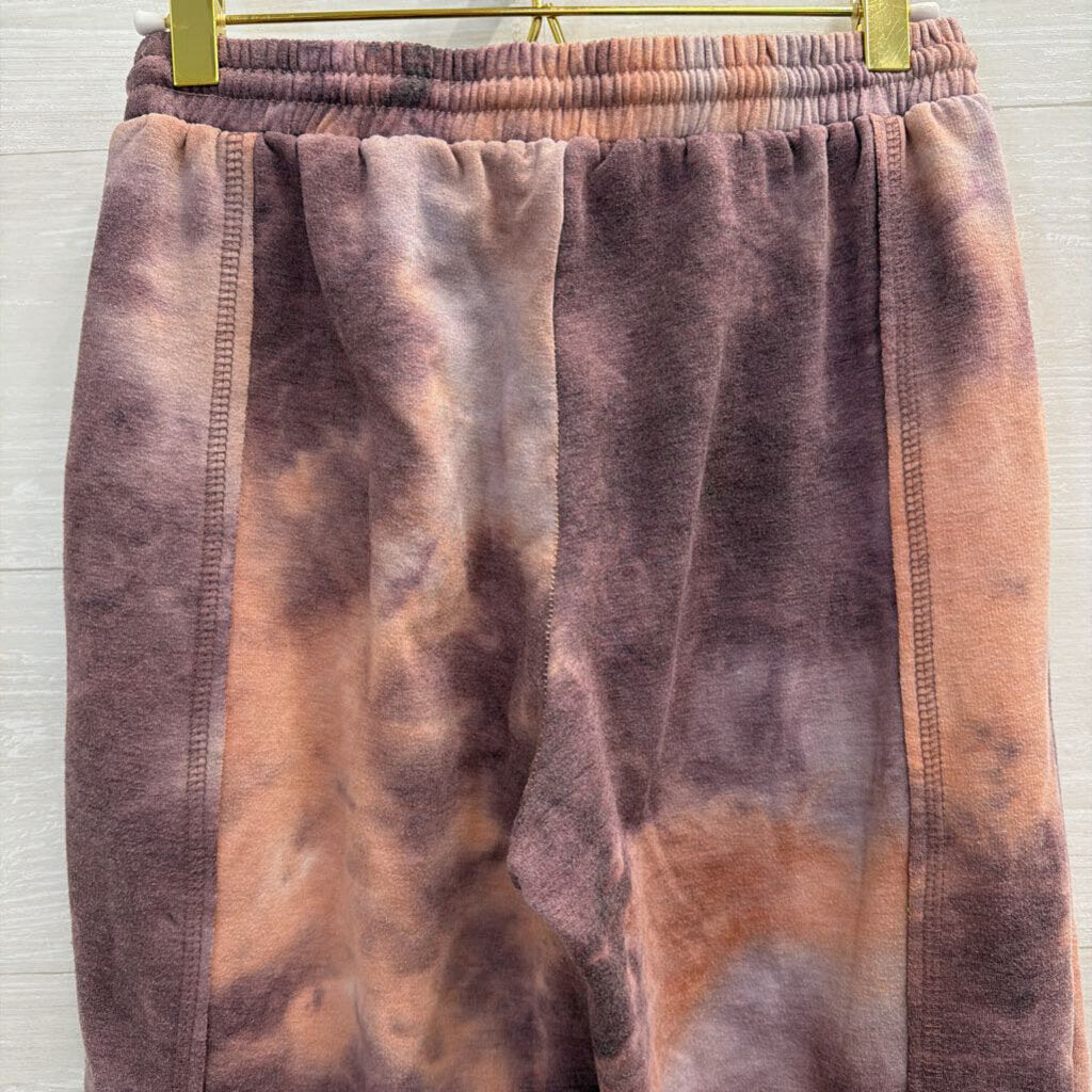Altar'd State Purple Tie Dye Jogger Lounge Pants Small
