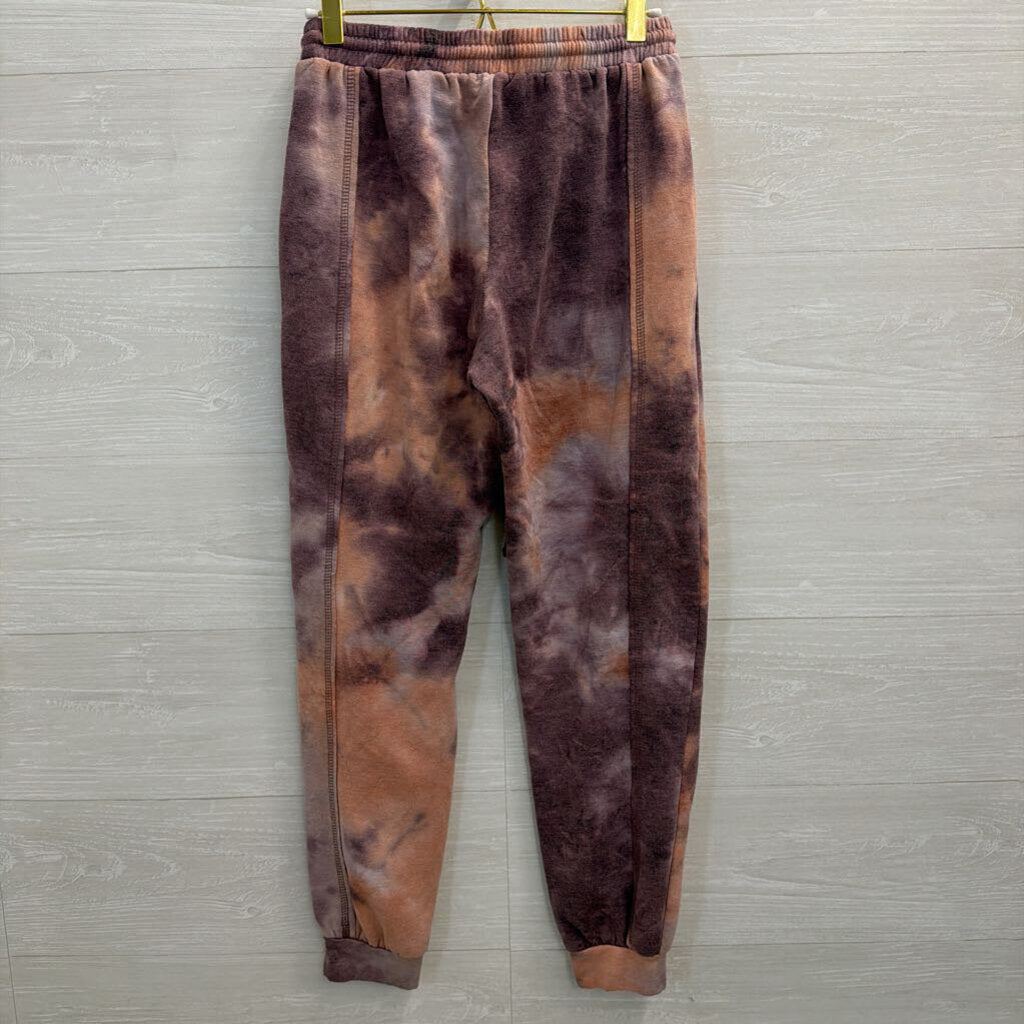 Altar'd State Purple Tie Dye Jogger Lounge Pants Small