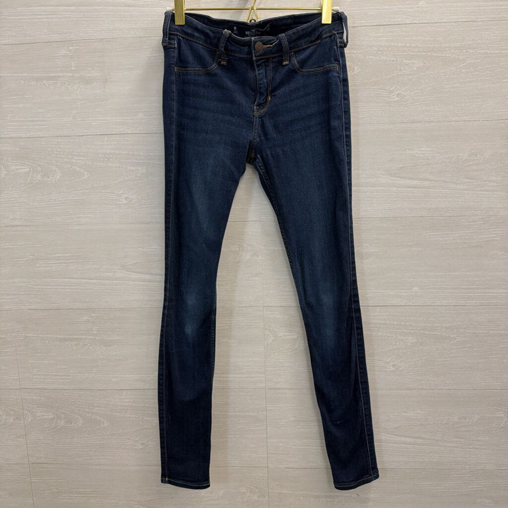 Hollister Dark Wash Low Rise Jeggings 25