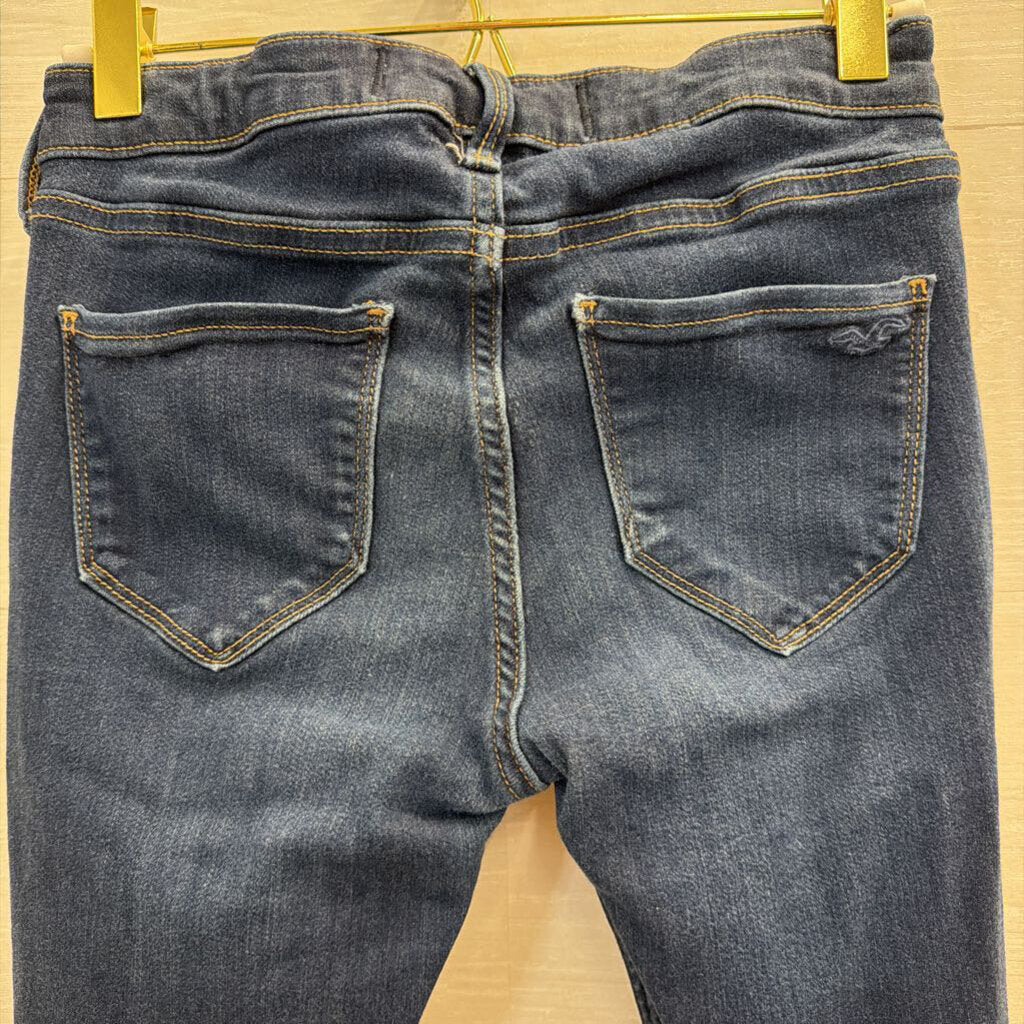 Hollister Dark Wash Low Rise Jeggings 25