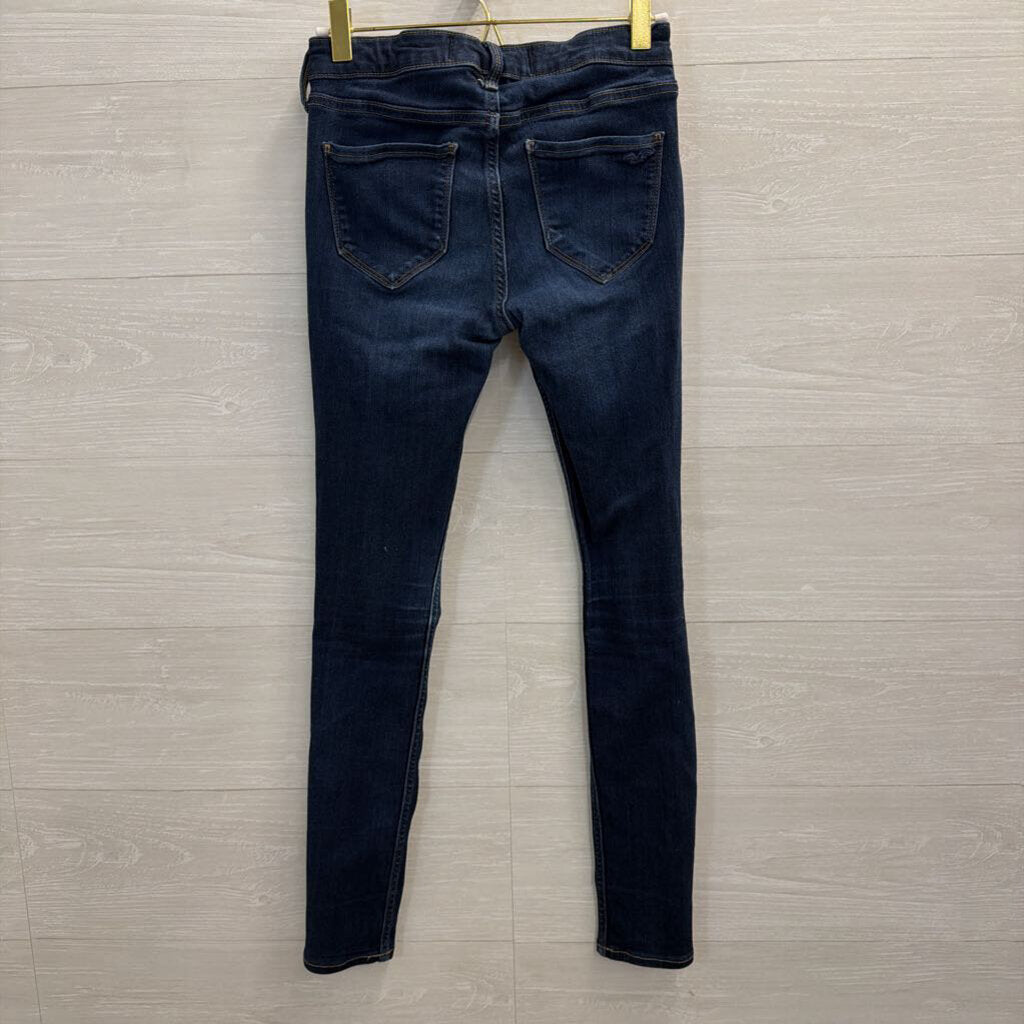 Hollister Dark Wash Low Rise Jeggings 25