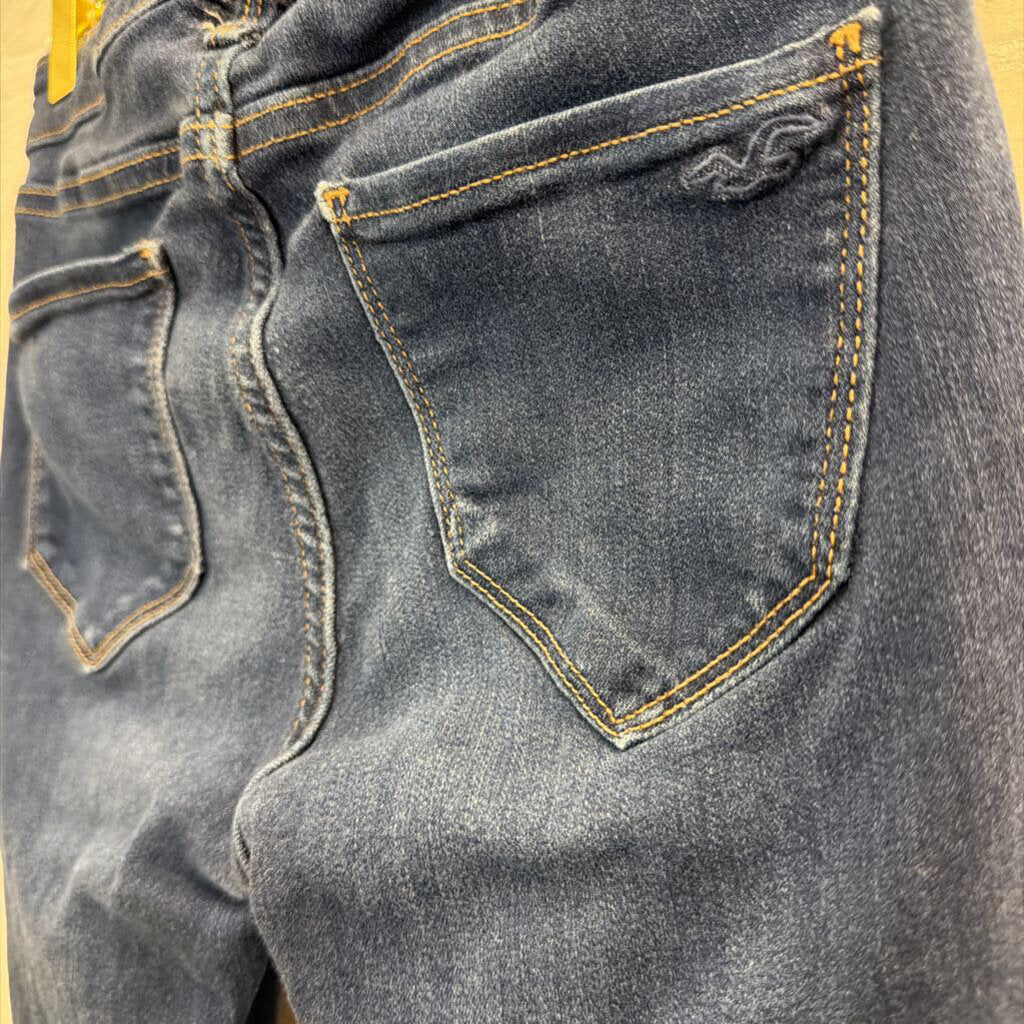 Hollister Dark Wash Low Rise Jeggings 25