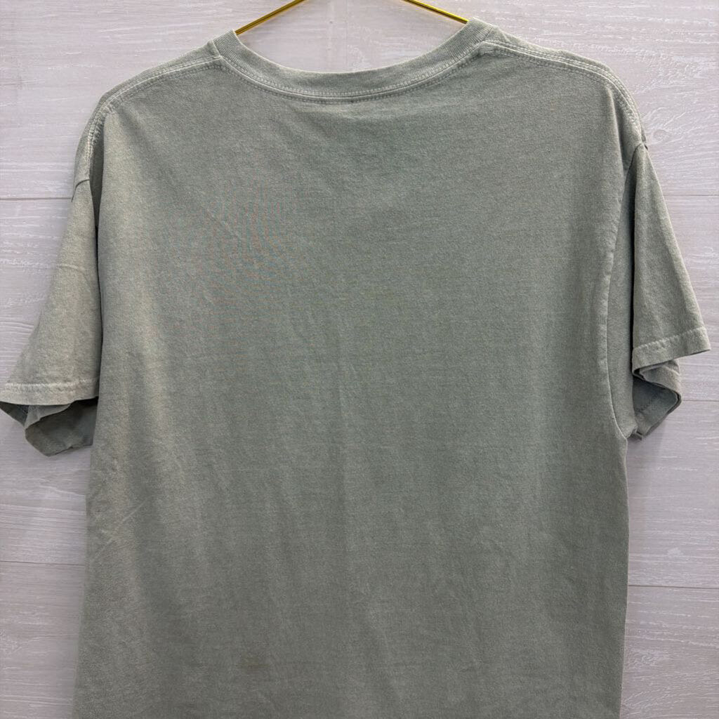 PacSun Green/ Multi Short Sleeve Graphic Tee Medium
