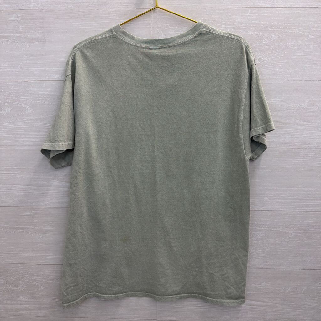 PacSun Green/ Multi Short Sleeve Graphic Tee Medium
