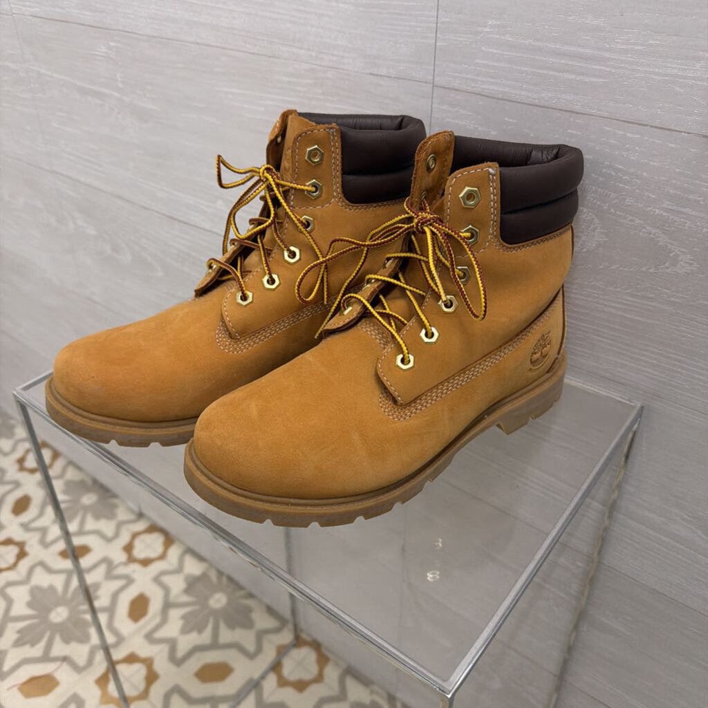 Timberland Brown Linden Woods 6 Inch Waterproof Boots 7.5