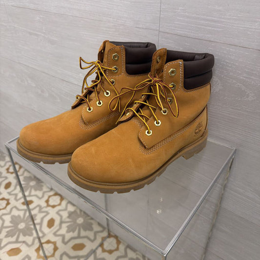 Timberland Brown Linden Woods 6 Inch Waterproof Boots 7.5