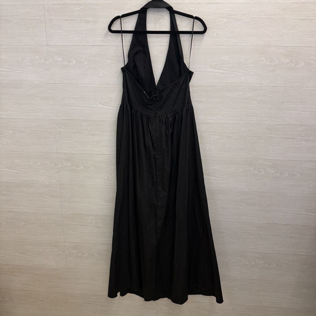 Fashion Nova Black Halter Maxi Dress Extra Large
