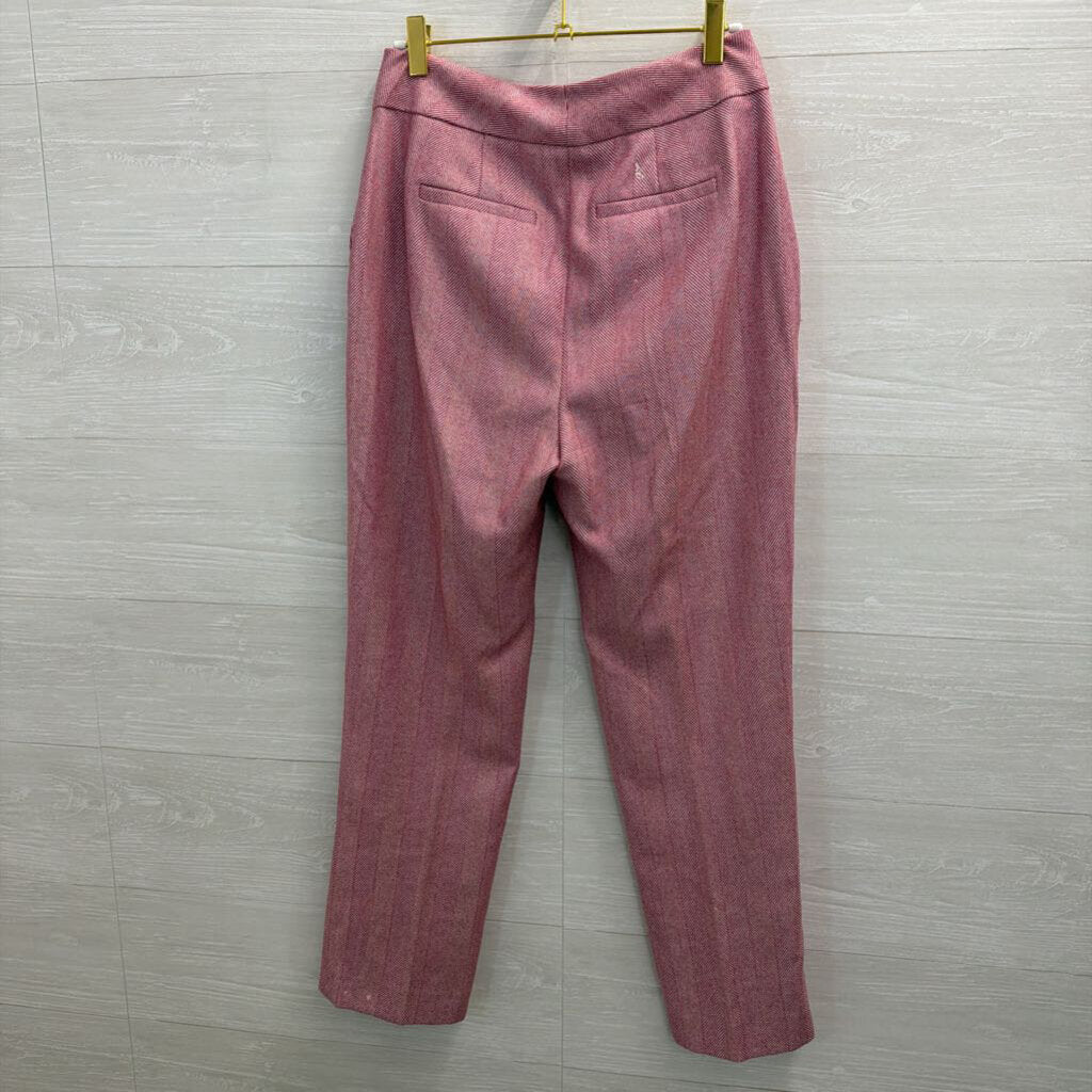 Boden Pink/ White Heritage British Tweed Pants 2