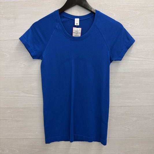 Lululemon Blue Short Sleeve Athletic Top 4