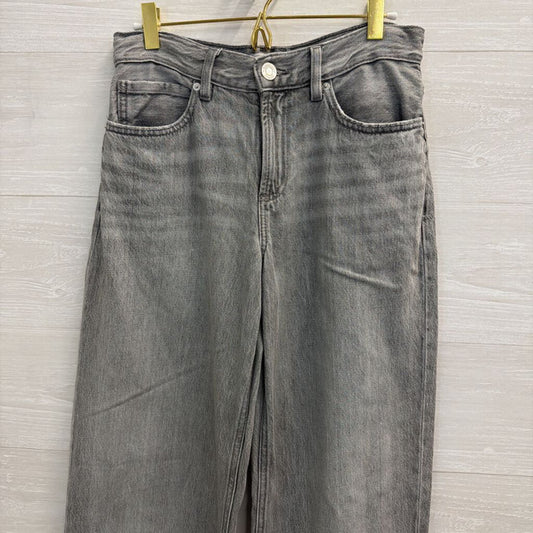 Garage Denim Grey Wash Low Rise Baggy Jeans 23