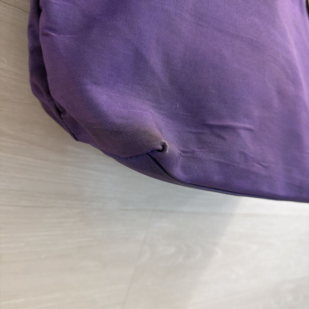 Dooney and Bourke Purple/ Brown Nylon Shopper Tote Purse
