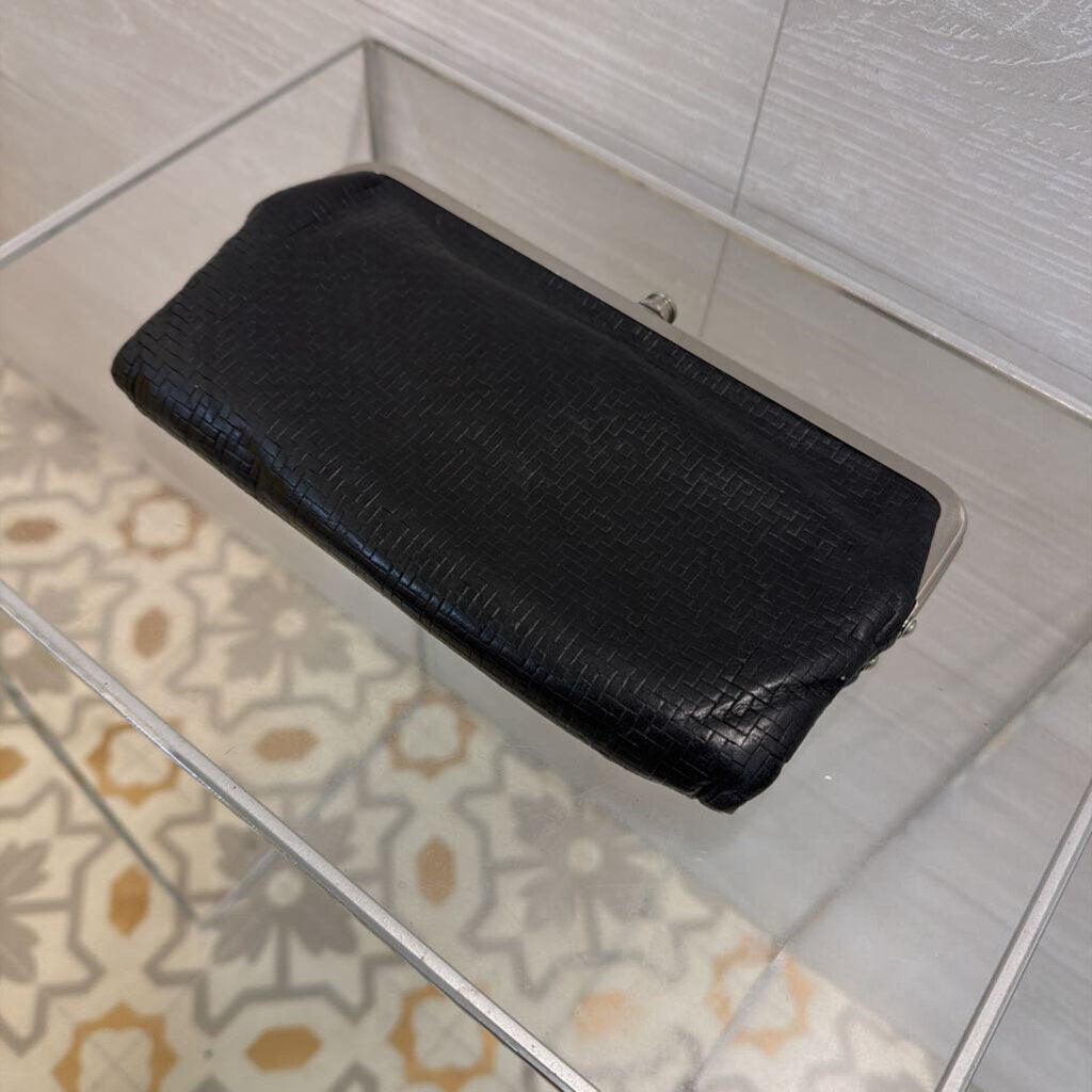 Hobo Black Lauren Clutch Wallet
