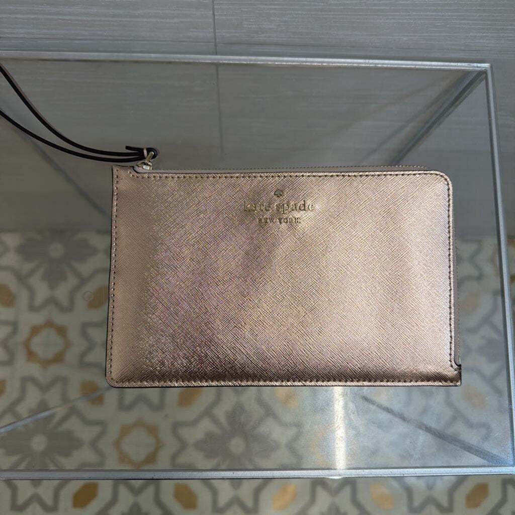 Kate Spade Rose Gold Wristlet