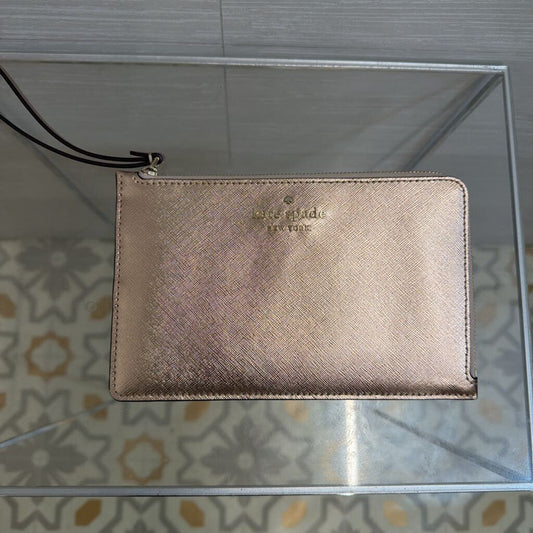 Kate Spade Rose Gold Wristlet