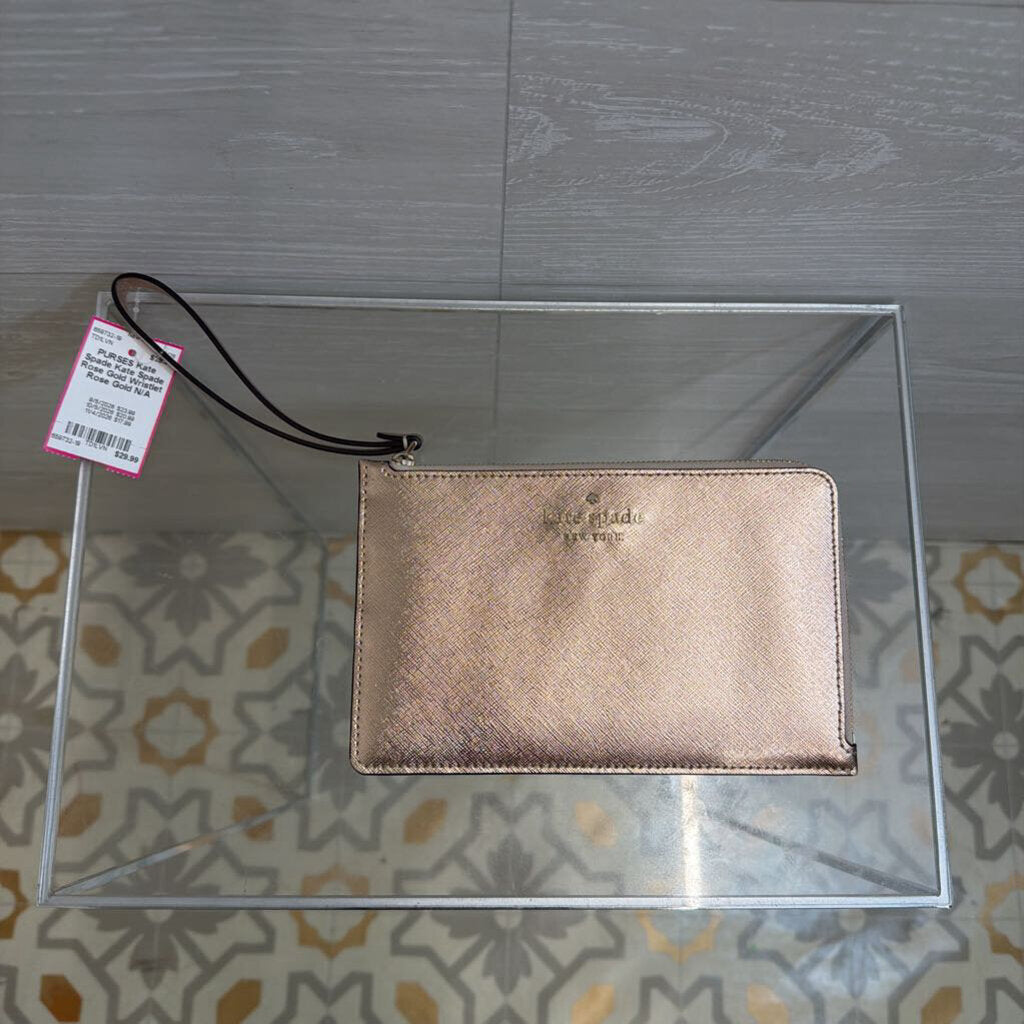 Kate Spade Rose Gold Wristlet