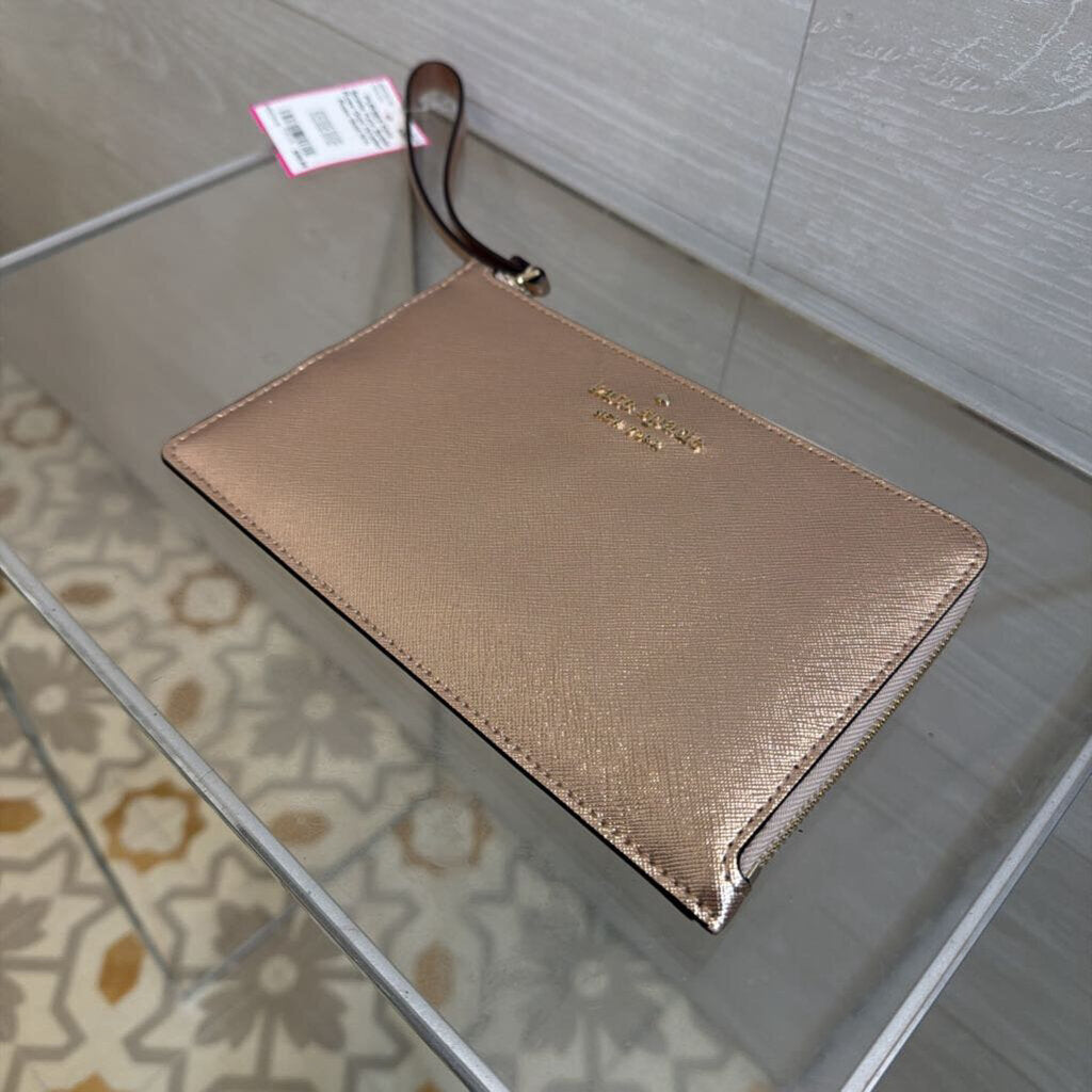 Kate Spade Rose Gold Wristlet