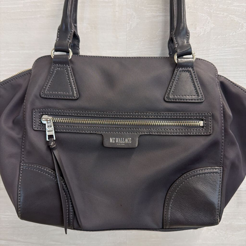 MZ Wallace Grey Nylon Markham Tote Purse