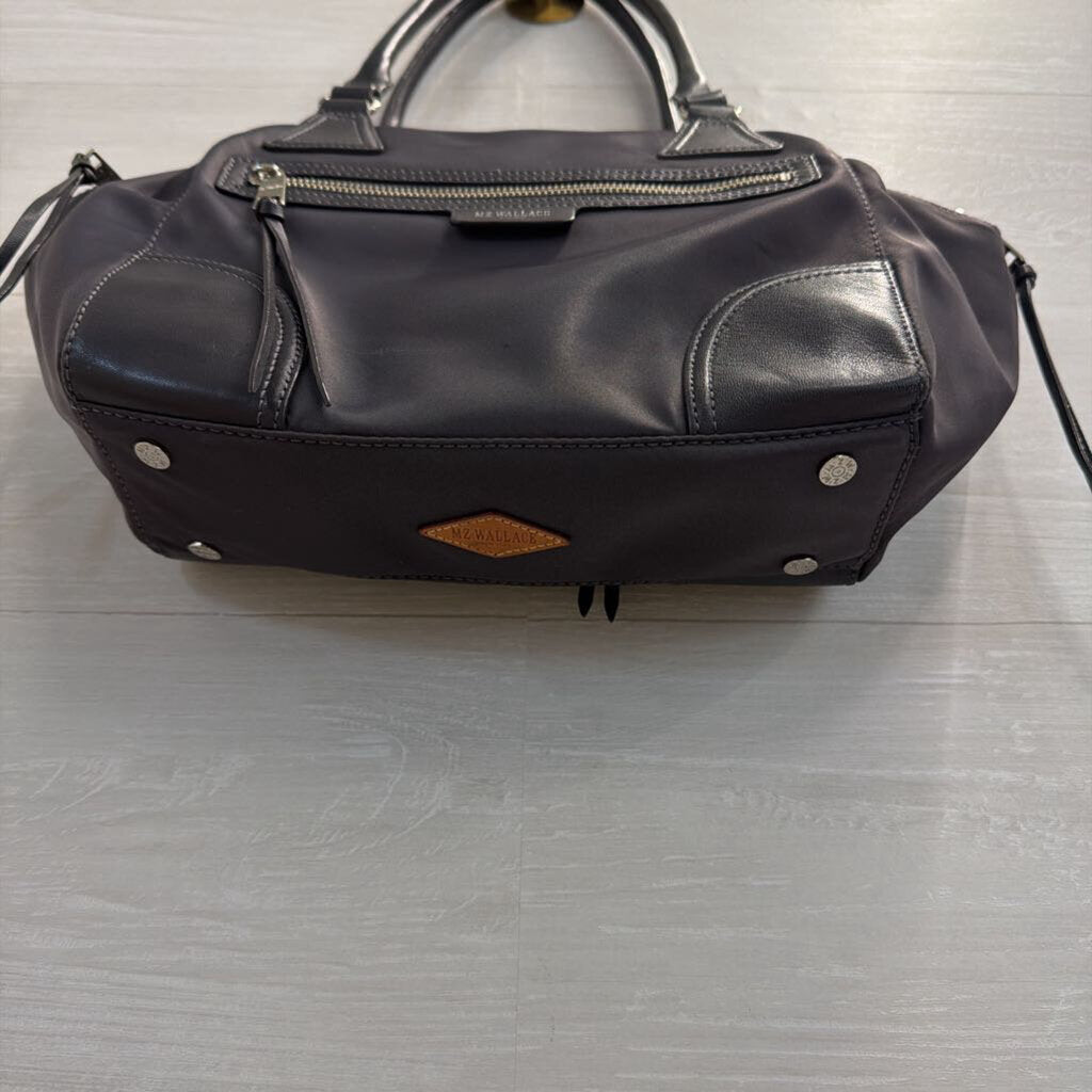 MZ Wallace Grey Nylon Markham Tote Purse