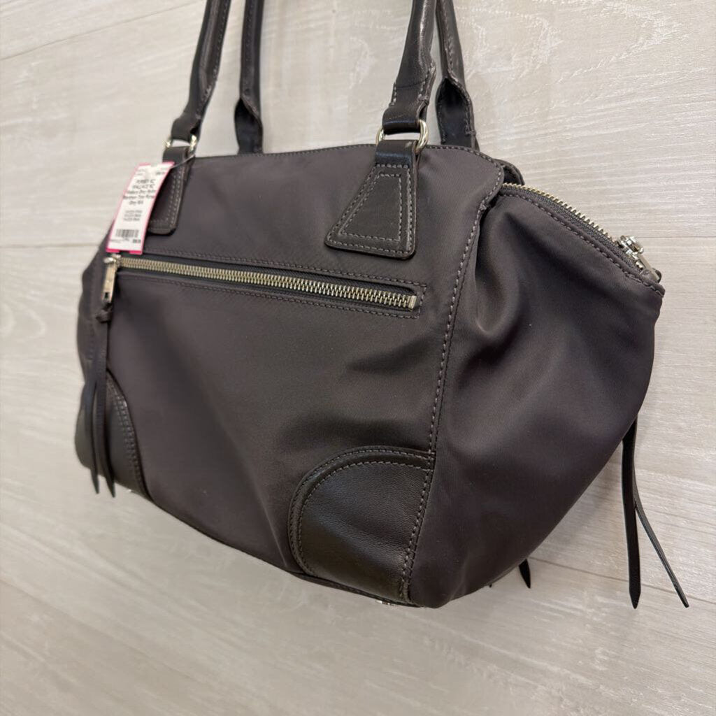 MZ Wallace Grey Nylon Markham Tote Purse