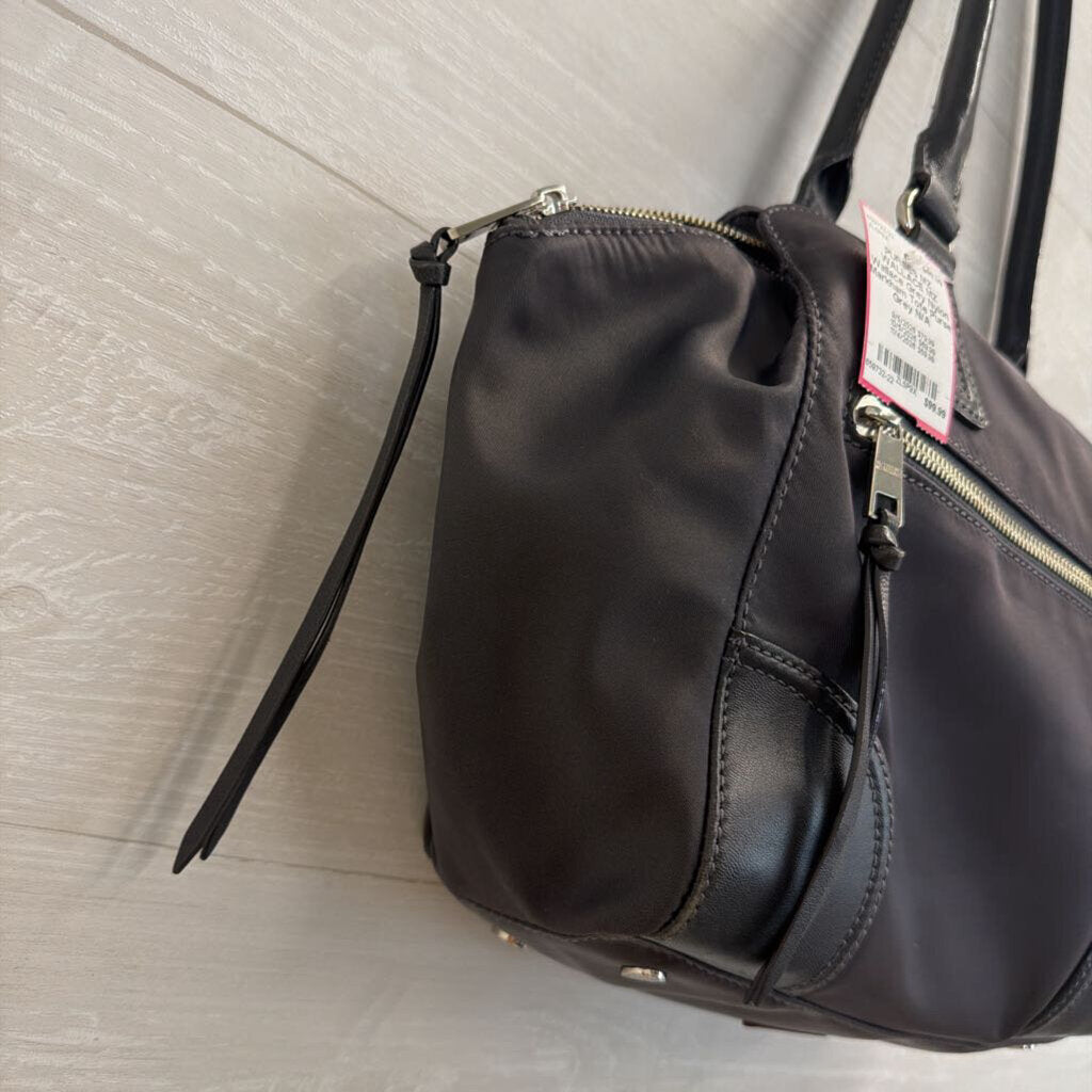 MZ Wallace Grey Nylon Markham Tote Purse