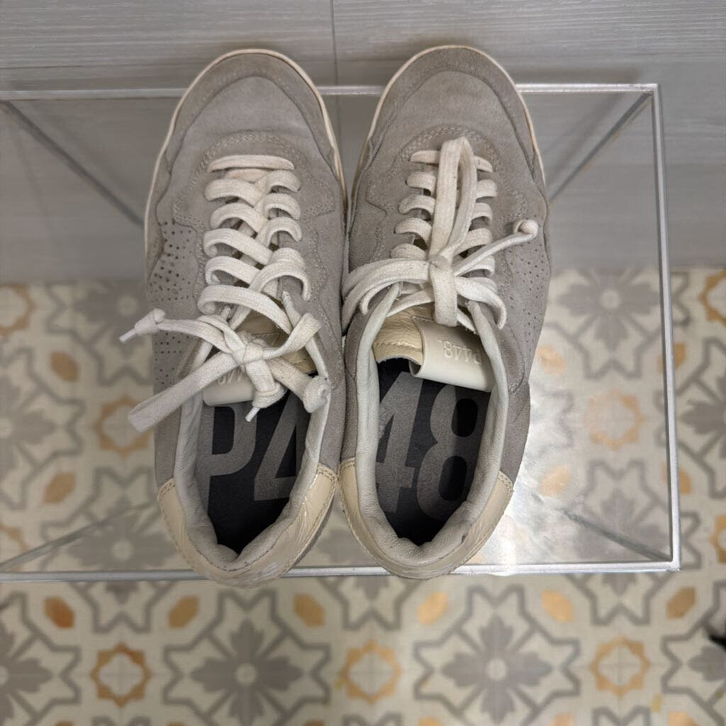 P448 Grey Suede Bali Sneakers 36