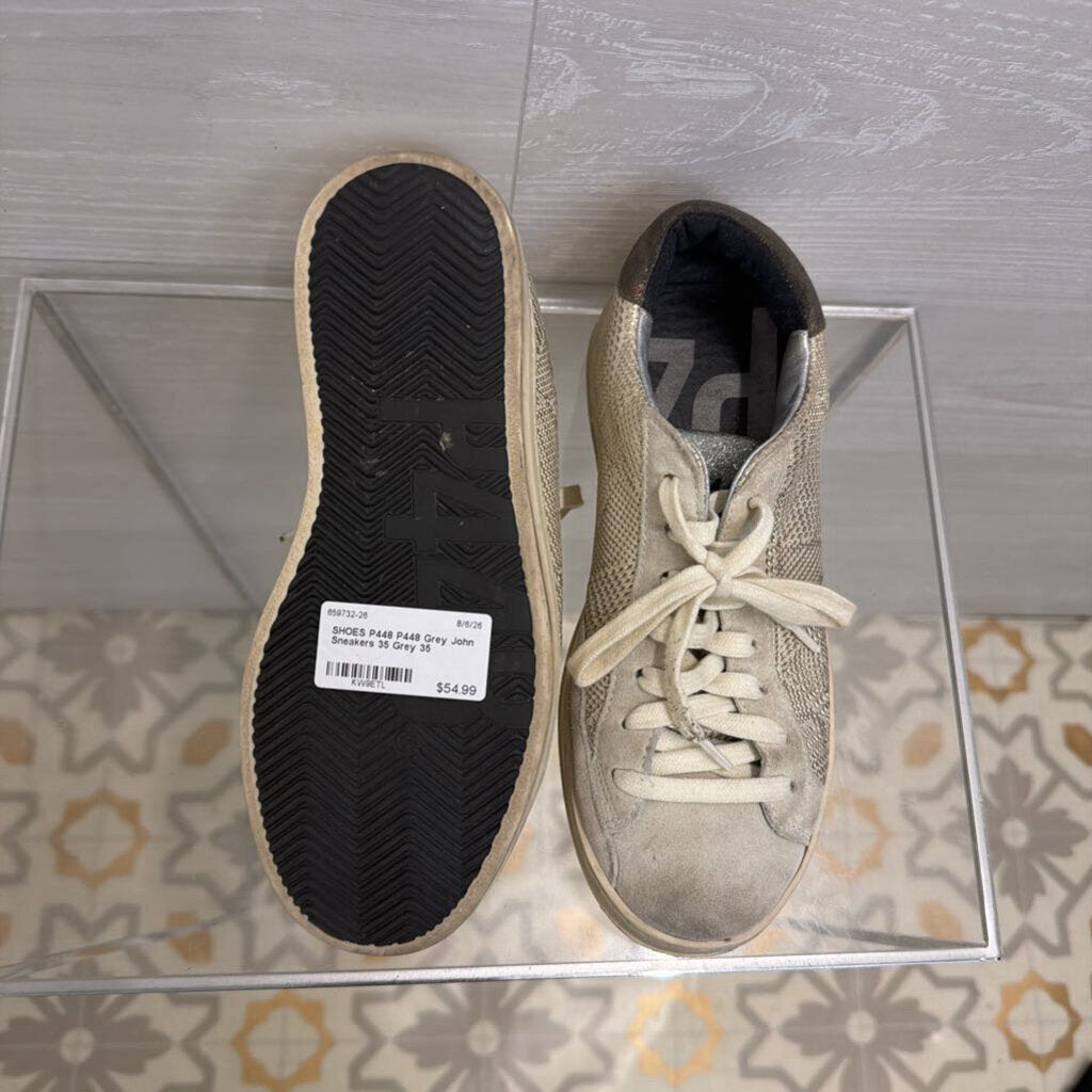 P448 Grey John Sneakers 35