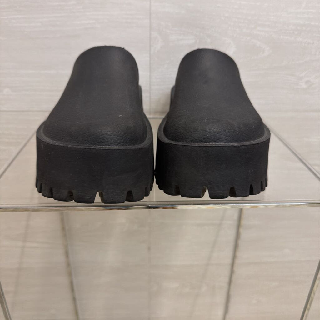 Jeffrey Campbell Black Bae Platform Mules 9