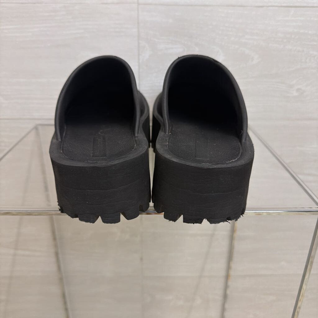 Jeffrey Campbell Black Bae Platform Mules 9