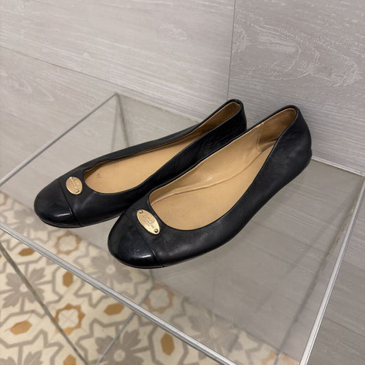 Coach Black Ashley Ballet Flats 6
