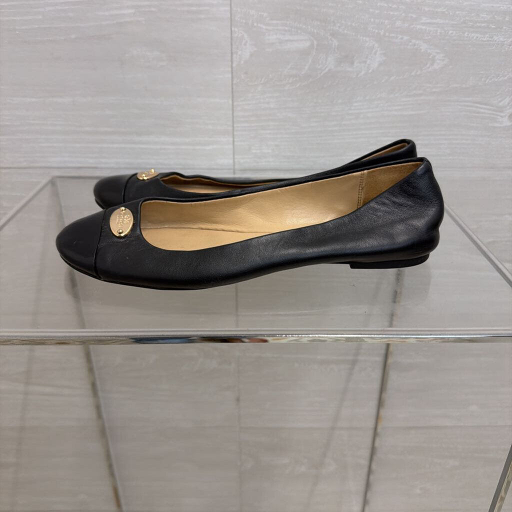 Coach Black Ashley Ballet Flats 6