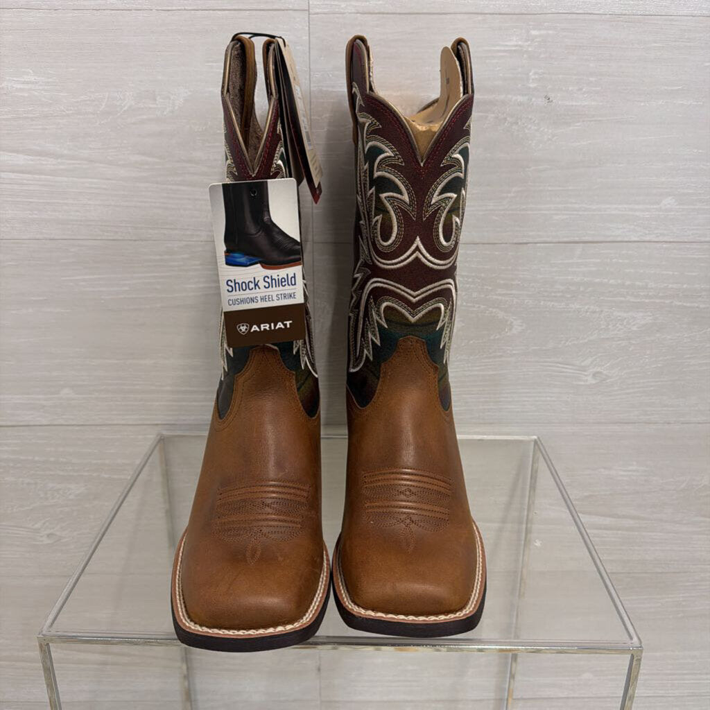 Ariat Brown Lonestar Western Boots 9