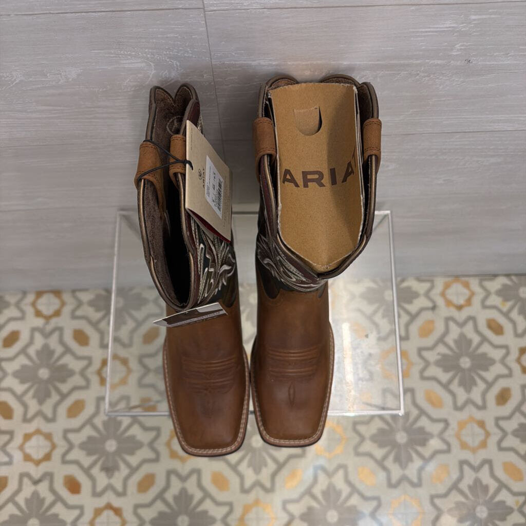 Ariat Brown Lonestar Western Boots 9