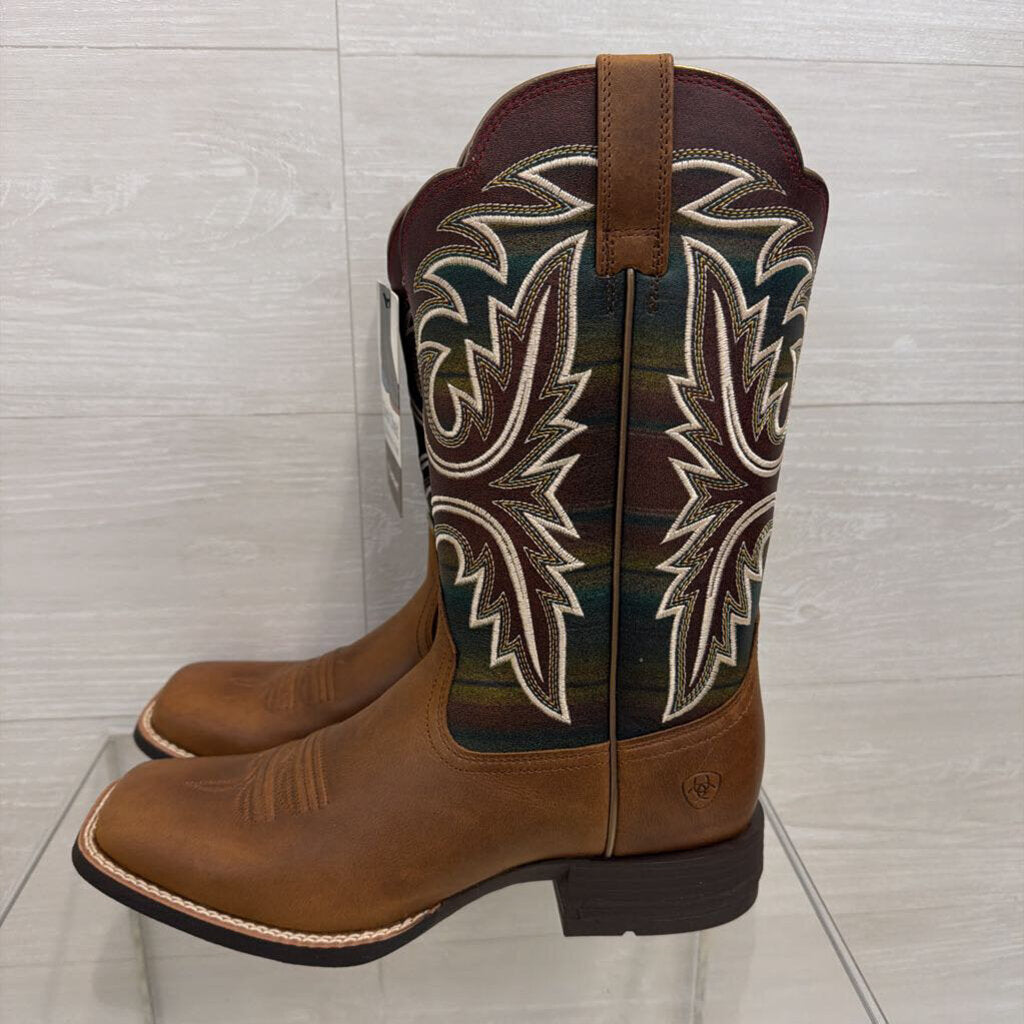 Ariat Brown Lonestar Western Boots 9
