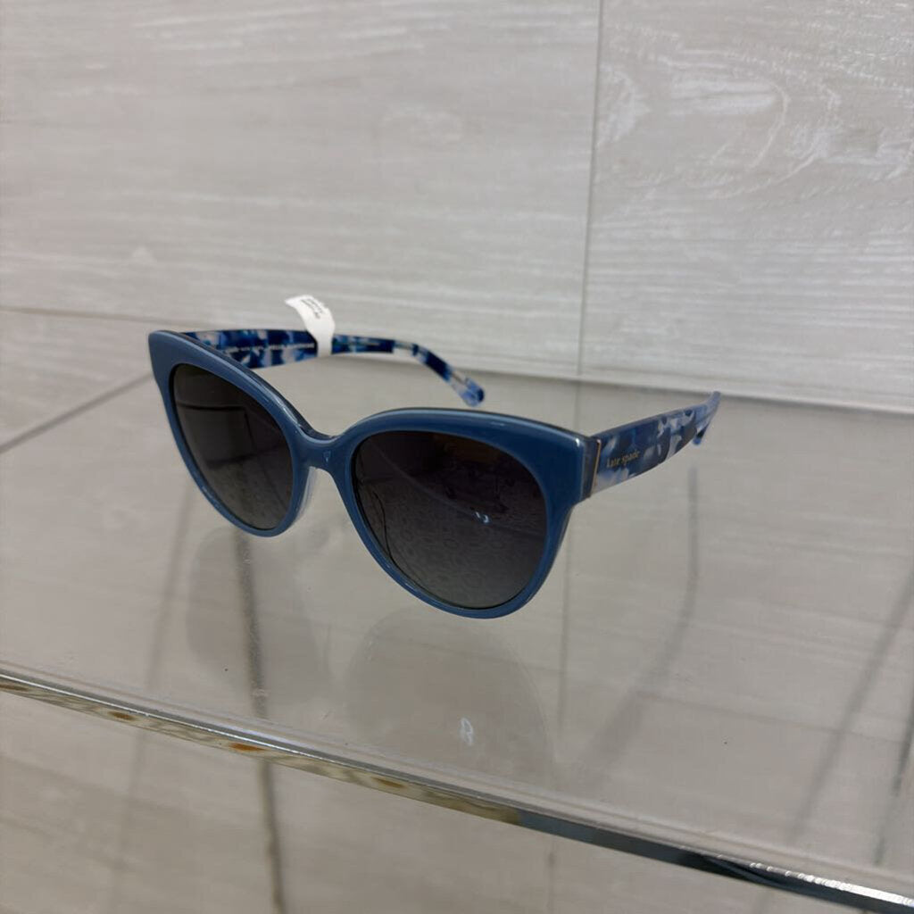 Kate Spade Blue Aubriella Cat Eye Sunglasses