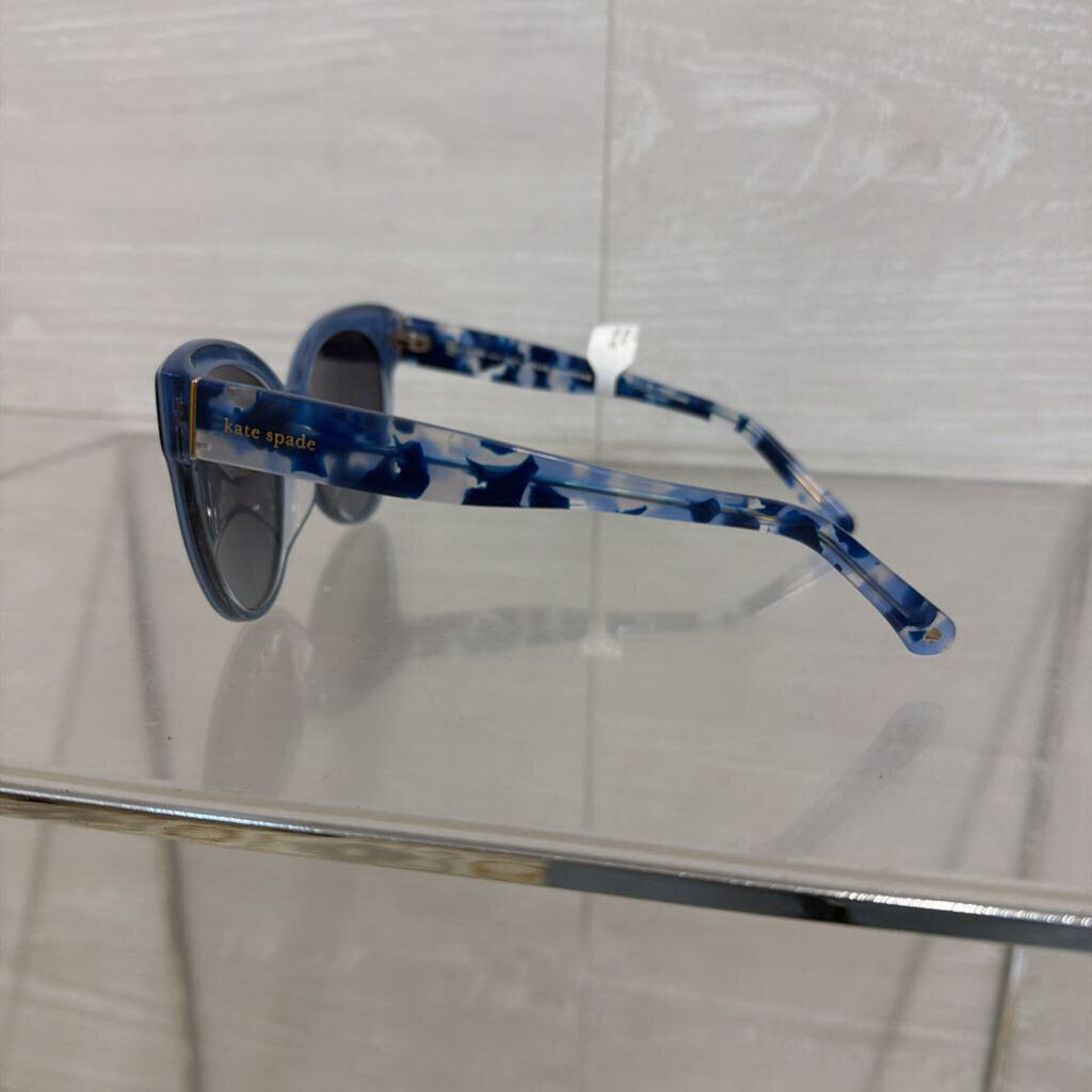 Kate Spade Blue Aubriella Cat Eye Sunglasses
