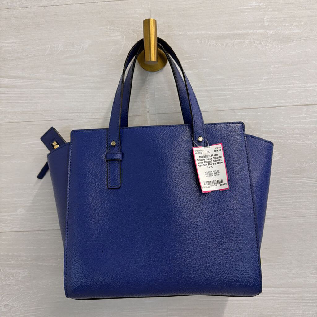 Kate Spade Blue Grand Street Hayden Purse