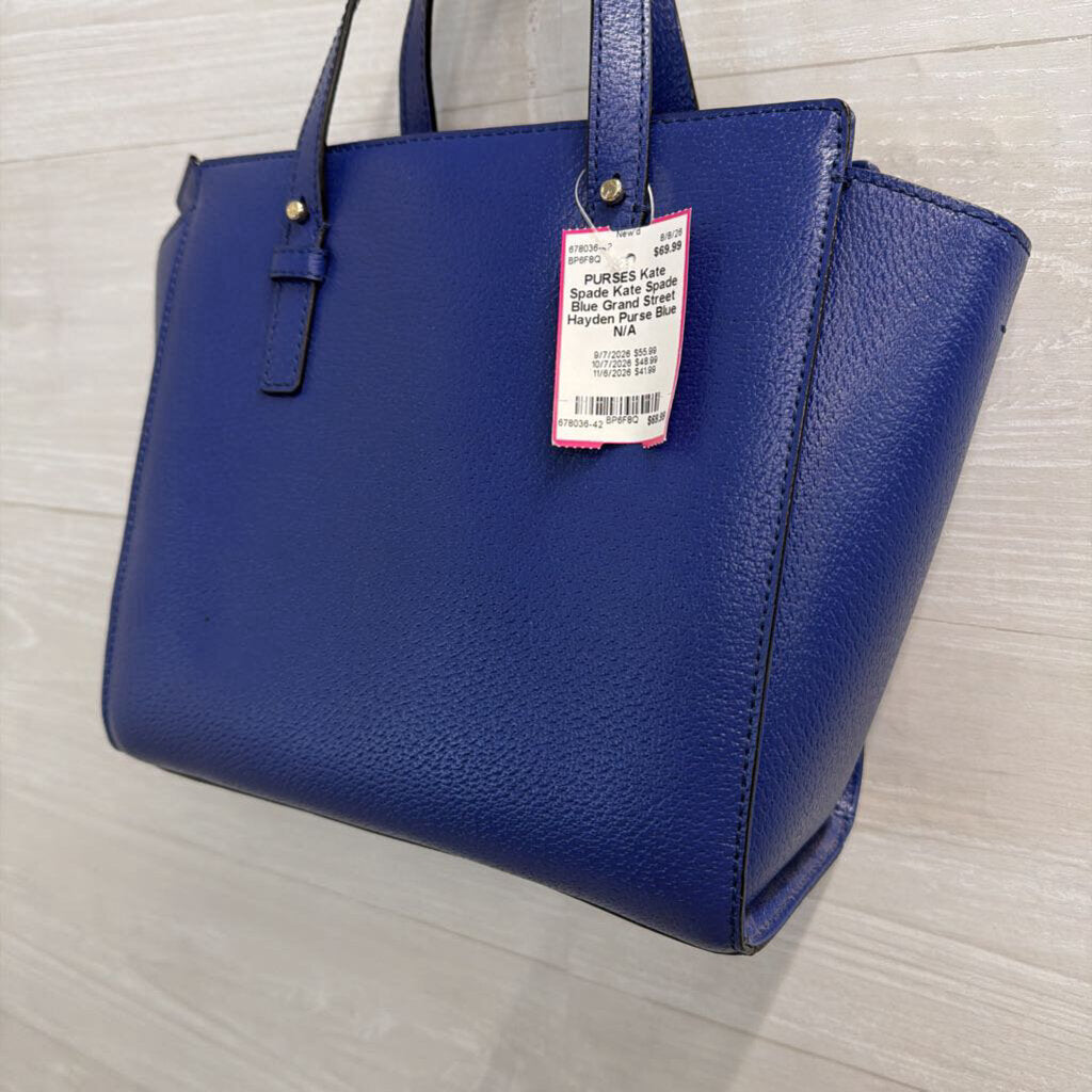 Kate Spade Blue Grand Street Hayden Purse