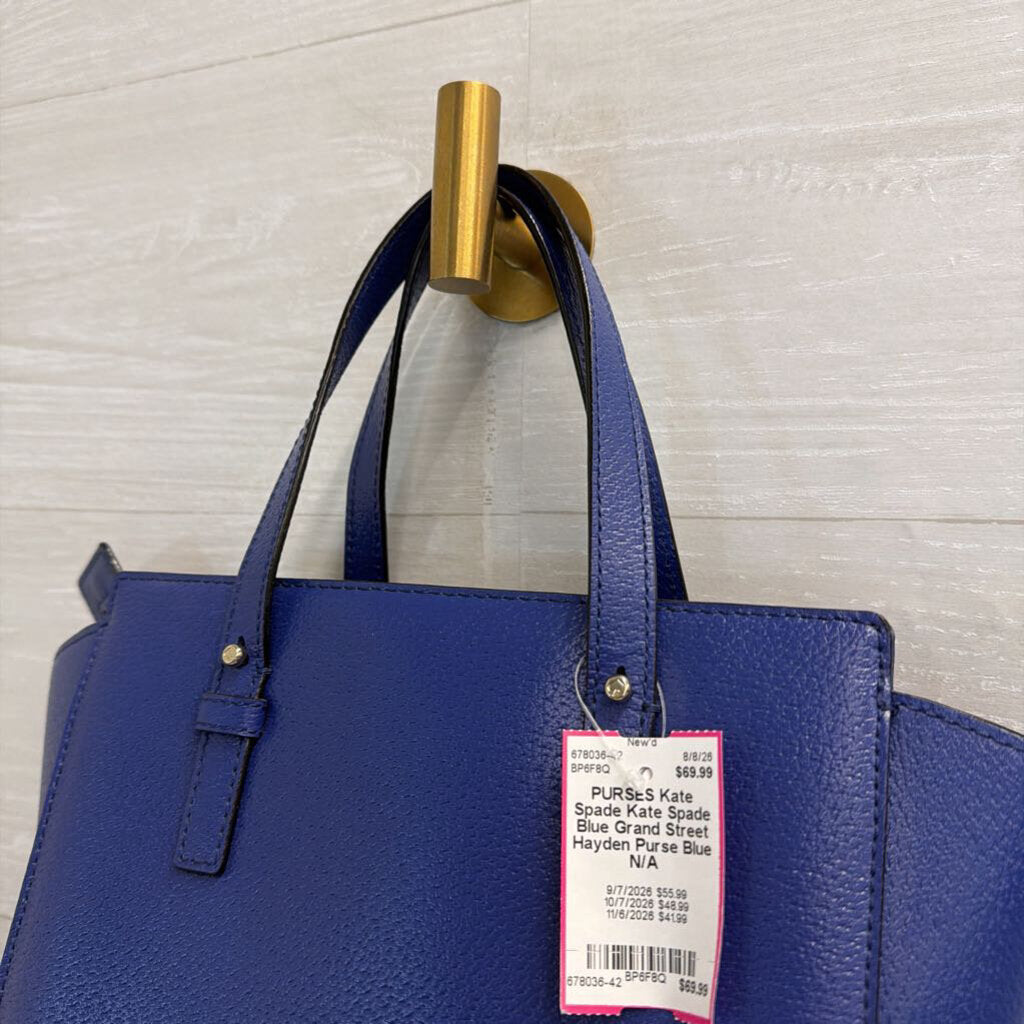 Kate Spade Blue Grand Street Hayden Purse