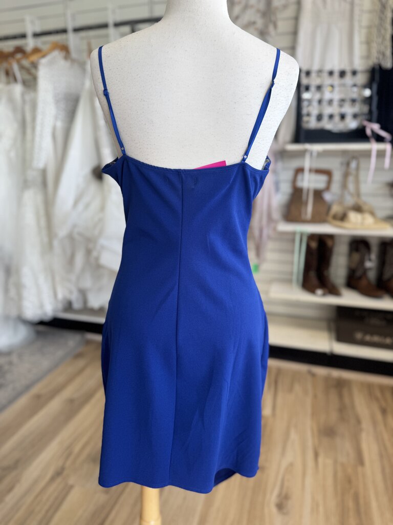 Emerald Sundae Blue V Neck Short Formal Dress Extra Large – newdsalem