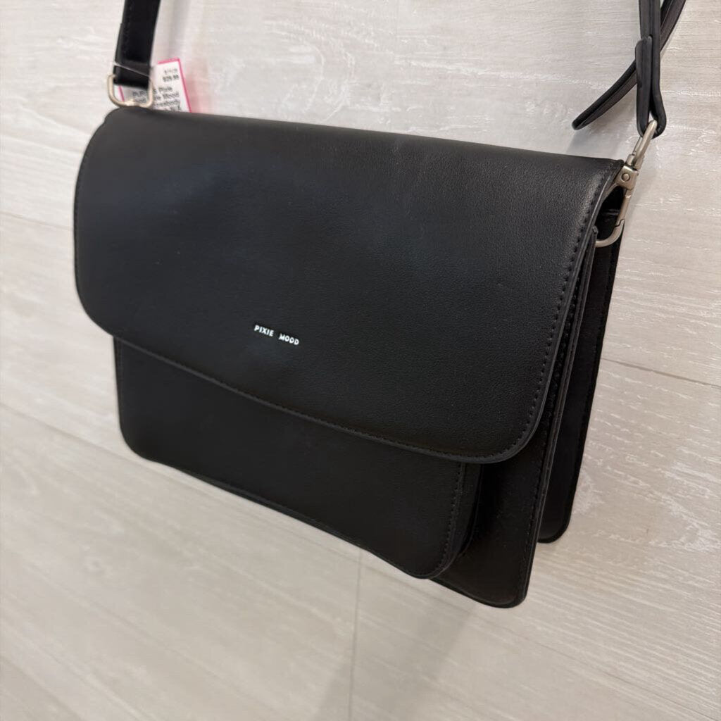 Pixie Mood Black Crossbody Purse