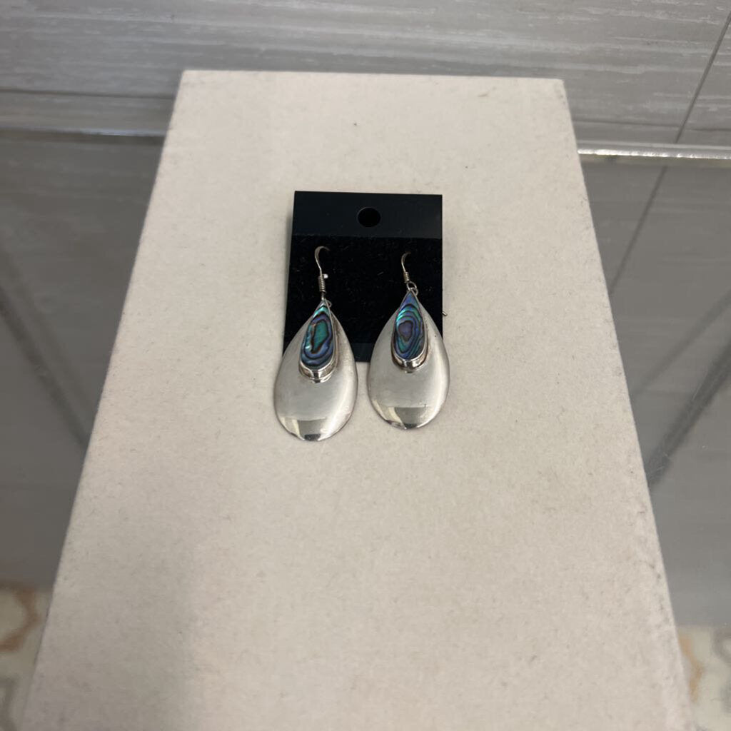 Sterling Silver Teardrop Earrings