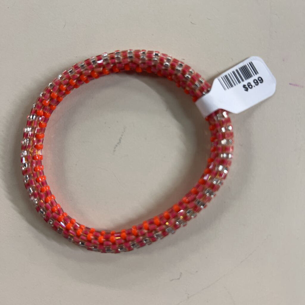 Beaded Roll Stretchy Bracelet
