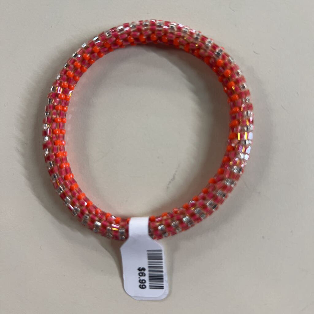 Beaded Roll Stretchy Bracelet