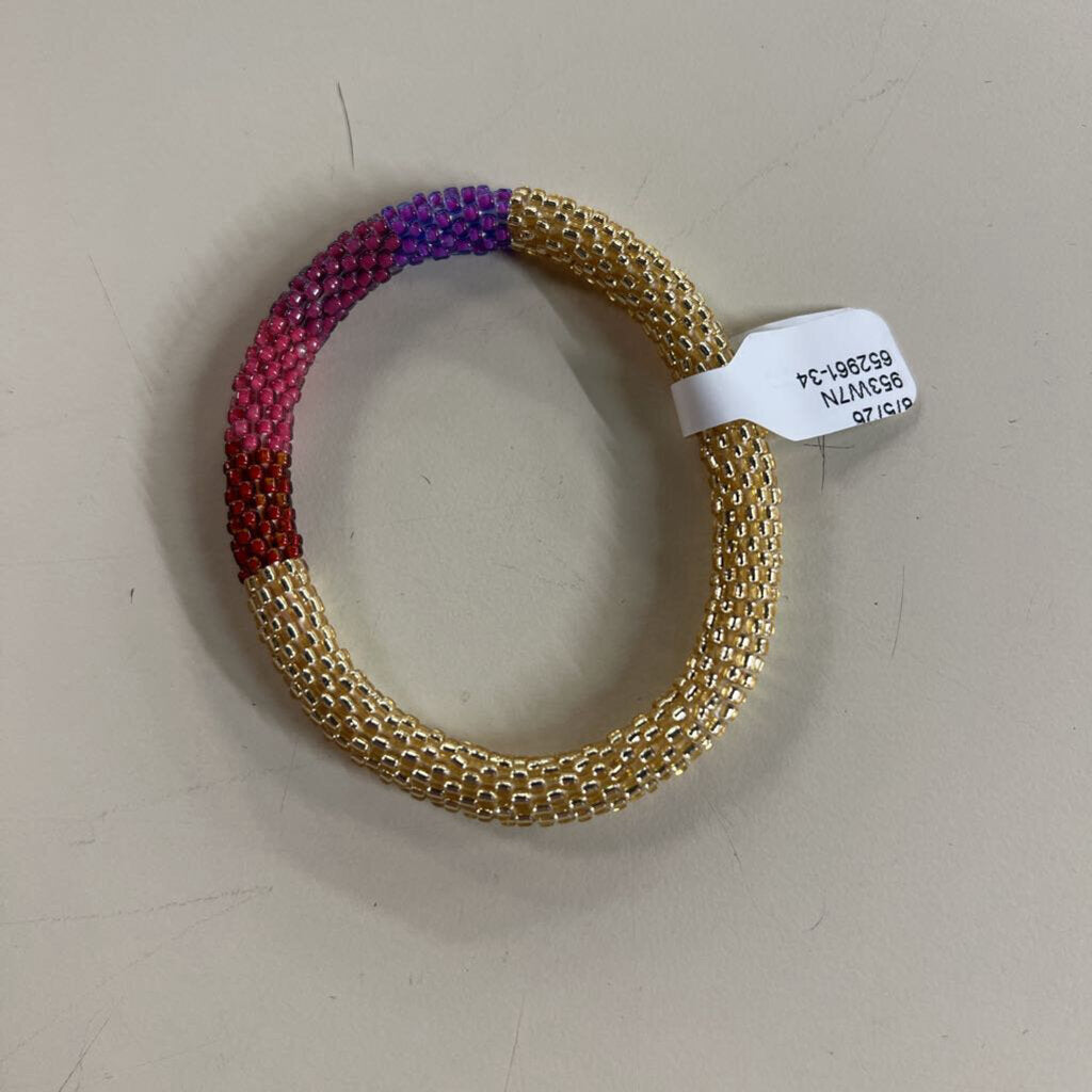 Beaded Roll Stretchy Bracelet