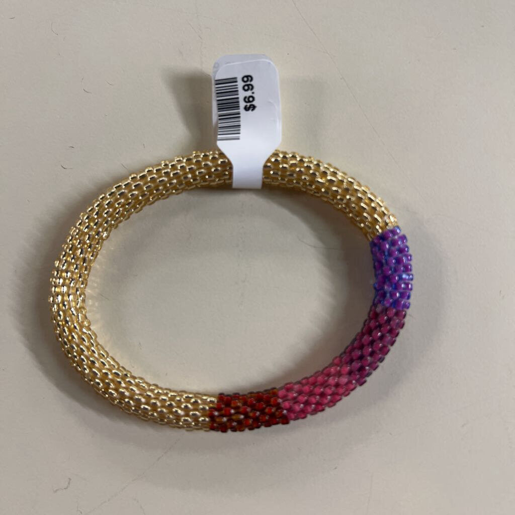 Beaded Roll Stretchy Bracelet
